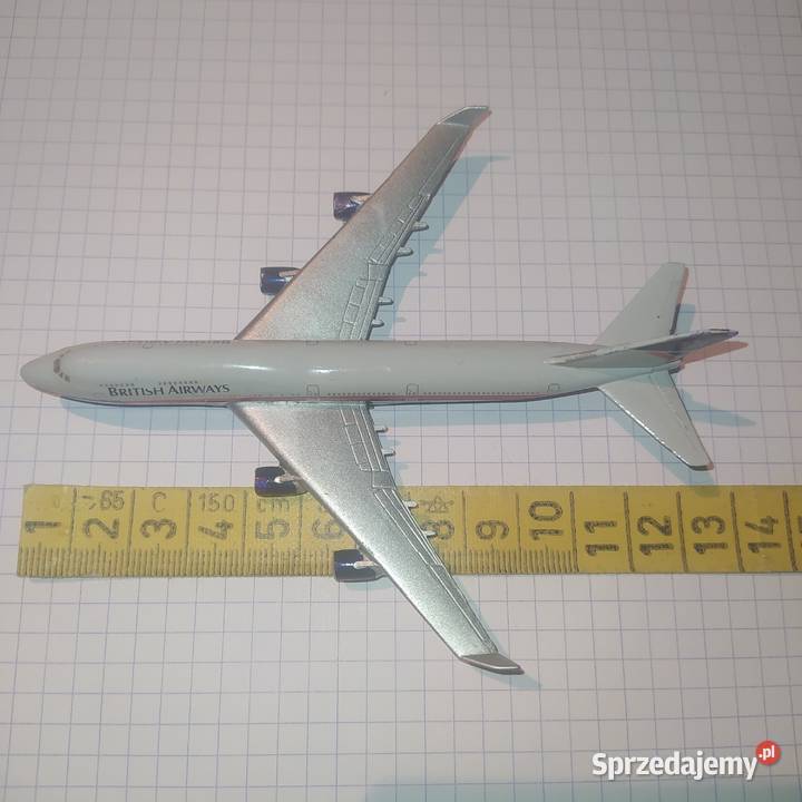 Model samolotu Boeing 747 firmy SCHABAK Germany