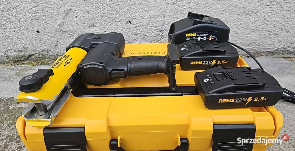 REMS AkkuPress 22V ACC 576011 zaciskarka do rur Zaciskarki do rur Gorzów Wielkopolski