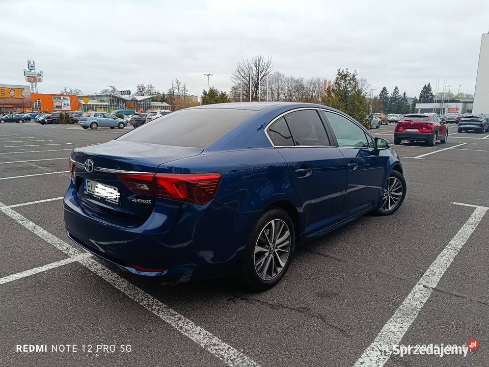 Toyota Avensis salon Polska 2 właściciel łódzkie