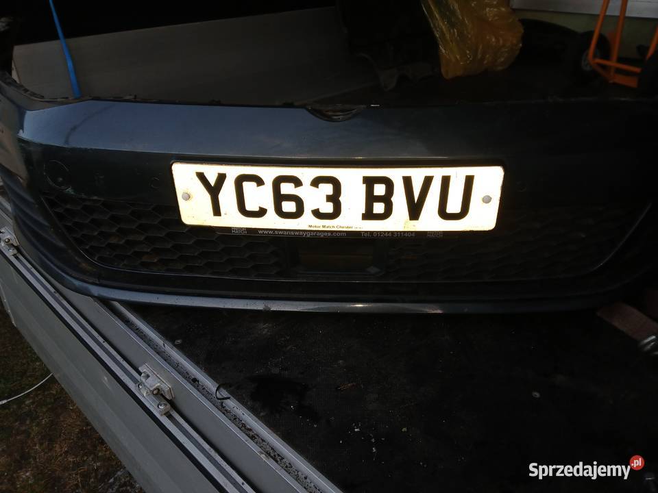 Maska zderzak błotnik przód la9w golf 7 gtd Kępno sprzedam