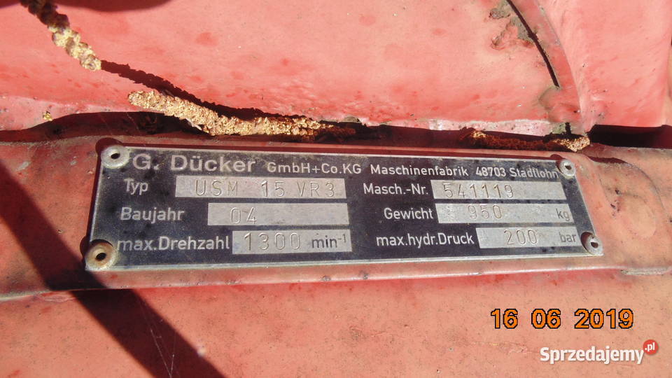 Mulczer ducker Pyrzyce