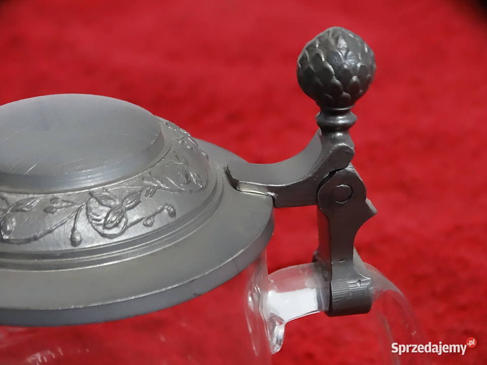 Eleganckie dwa kufle piwne o pojemności 450 ml lubelskie Biłgoraj