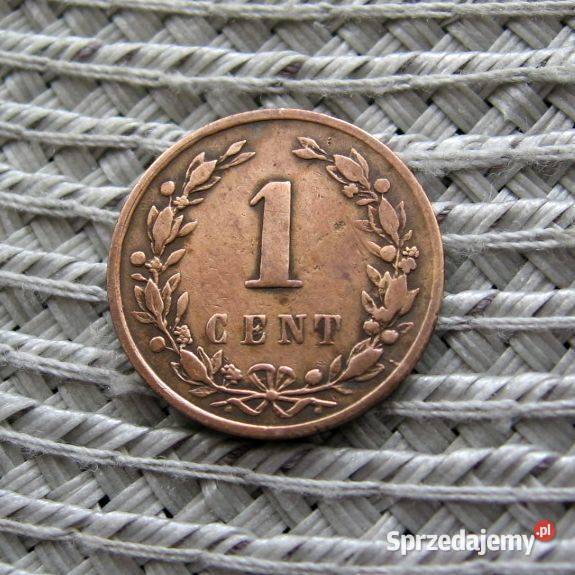 Holandia 1 Cent 1878r Kalisz