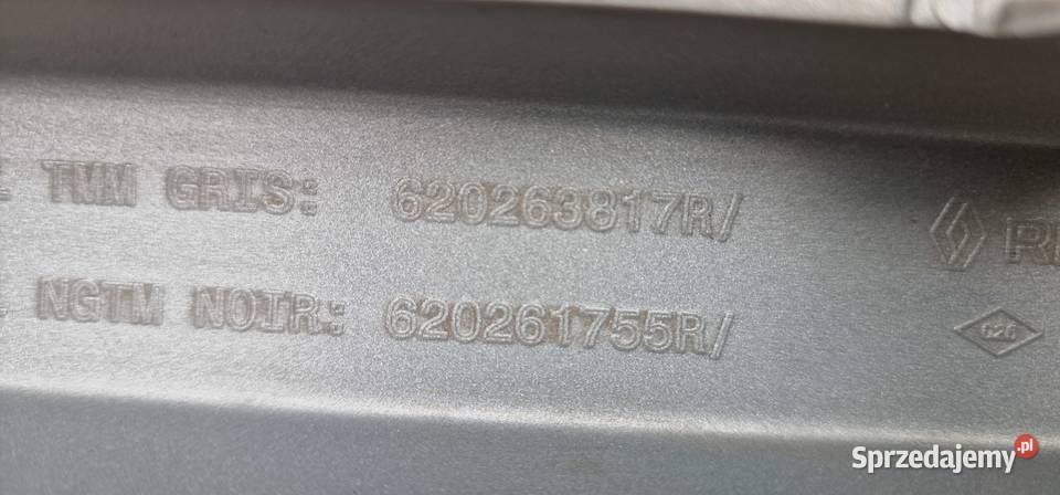 RENAULT KANGOO III 3 SPOILER DOKLADKA ZDERZAKA Bieleń