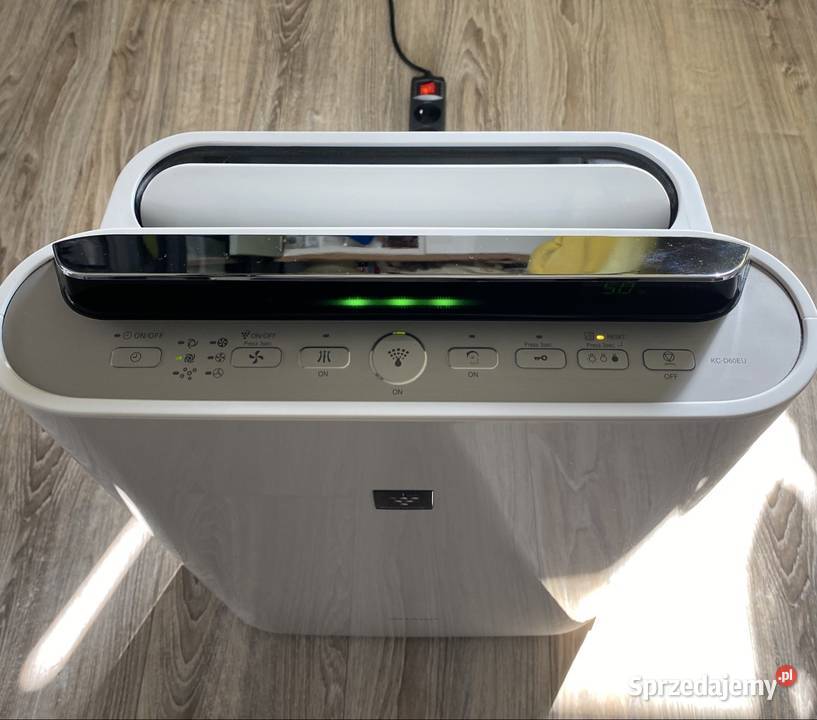 Oczyszczacz powietrza SHARP KCD60EUW Filtr HEPA Gdańsk