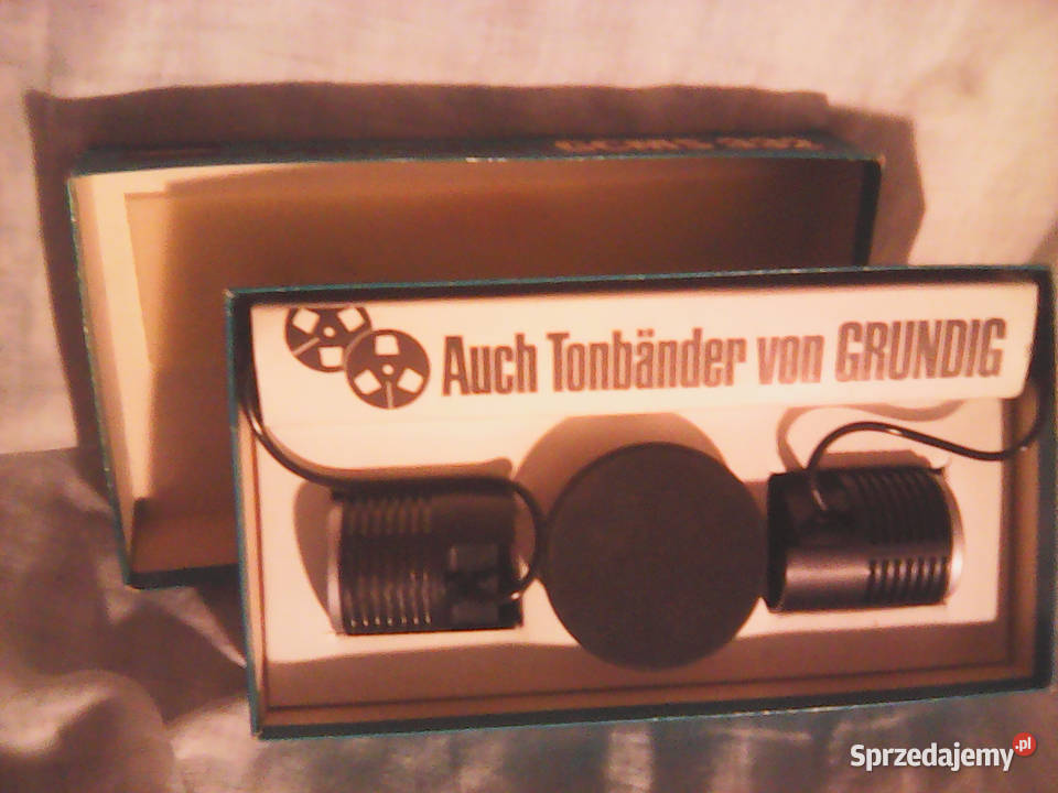 Mikrofon Grundig GCMS 332 Stereo z 1970r NIE Piotrków Trybunalski sprzedam