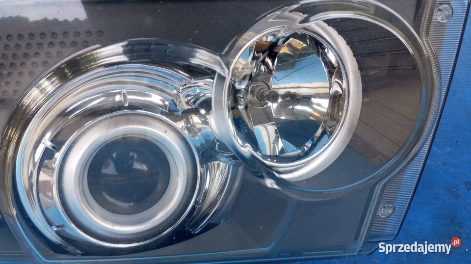 LAMPA REFLEKTOR LEWY PRZÓD EU XENON RANGE ROVER Lampy przednie Nowy Tomyśl