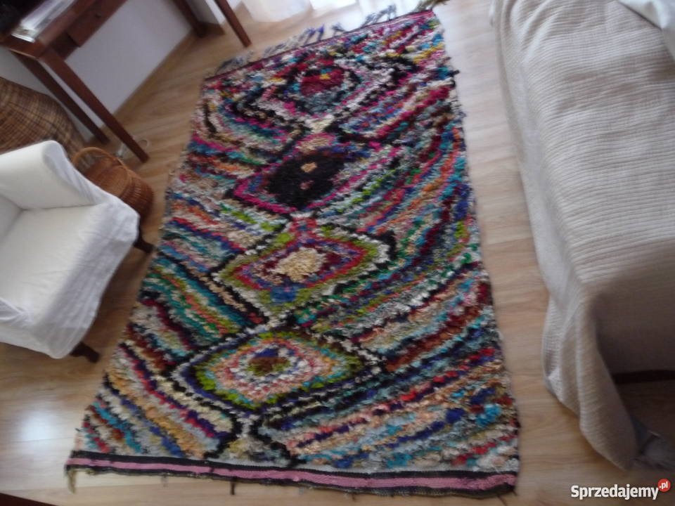 dywan dywan ze skrawków materiałów z Maroka Rzeszów