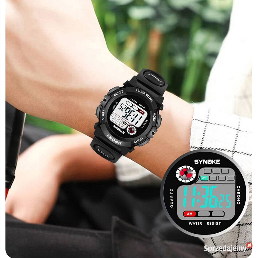Zegarek dziecka chłopca elektroniczny sportowy Zegarki lubuskie Gorzów Wielkopolski