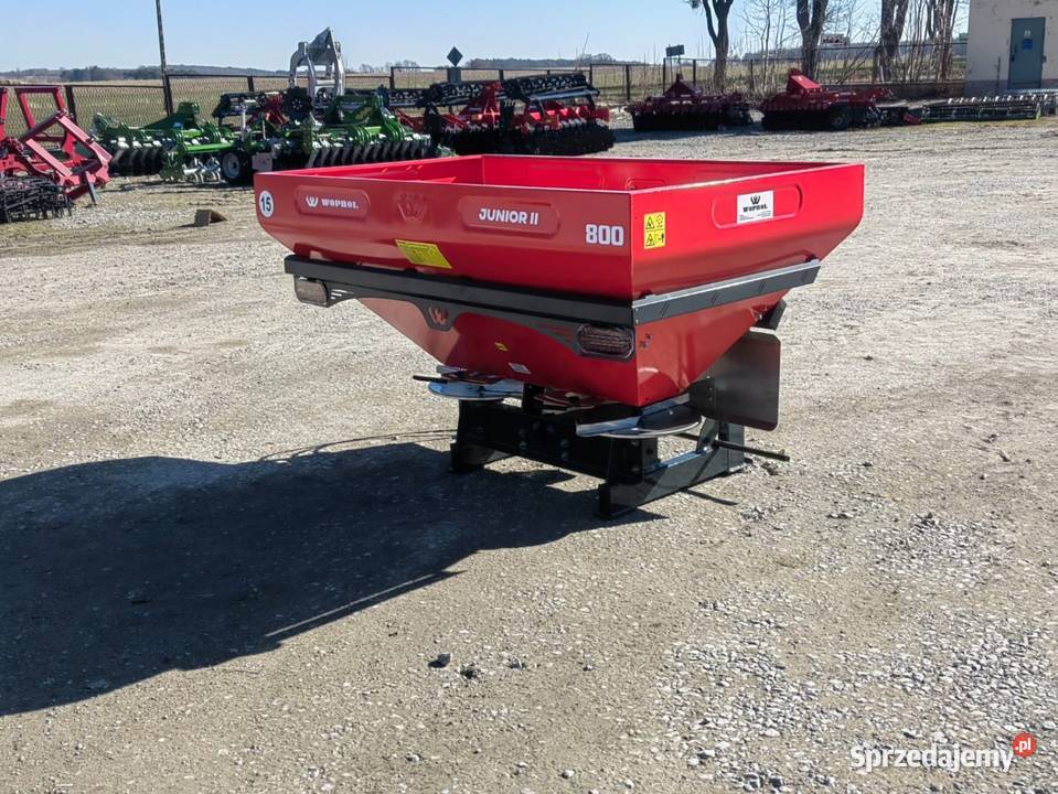 WOPROL JUNIOR II 800 rozsiewacz dwutalerzowy lubelskie Biłgoraj
