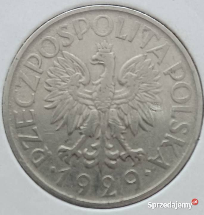 1 złoty 1929 r 6 II RP Konin