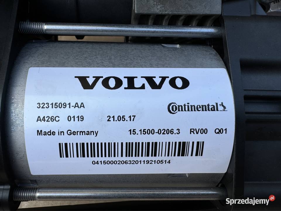Kompresor Sprężarka tylnego zawieszenia Volvo OE świętokrzyskie