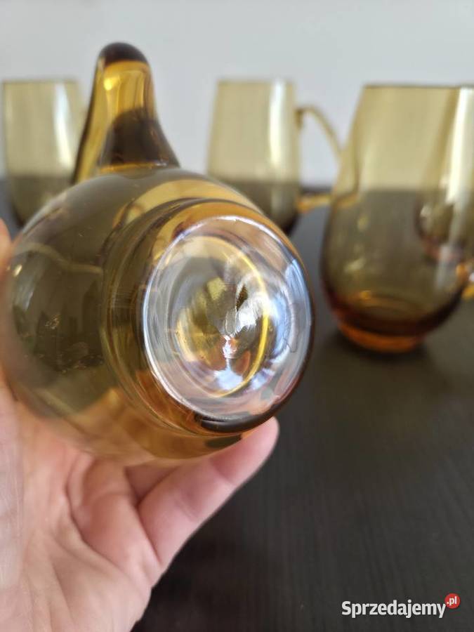 Szklanki kufel vintage PRL