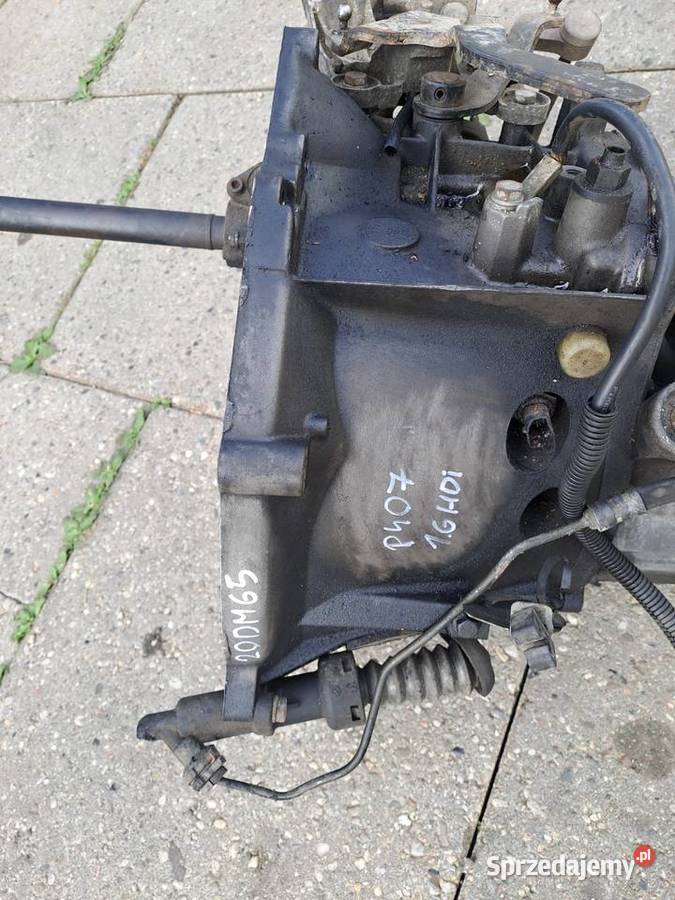 Peugeot 407 16 HDi skrzynia biegów kod 20DM65 Rok produkcji 2010 Jastrzębie-Zdrój