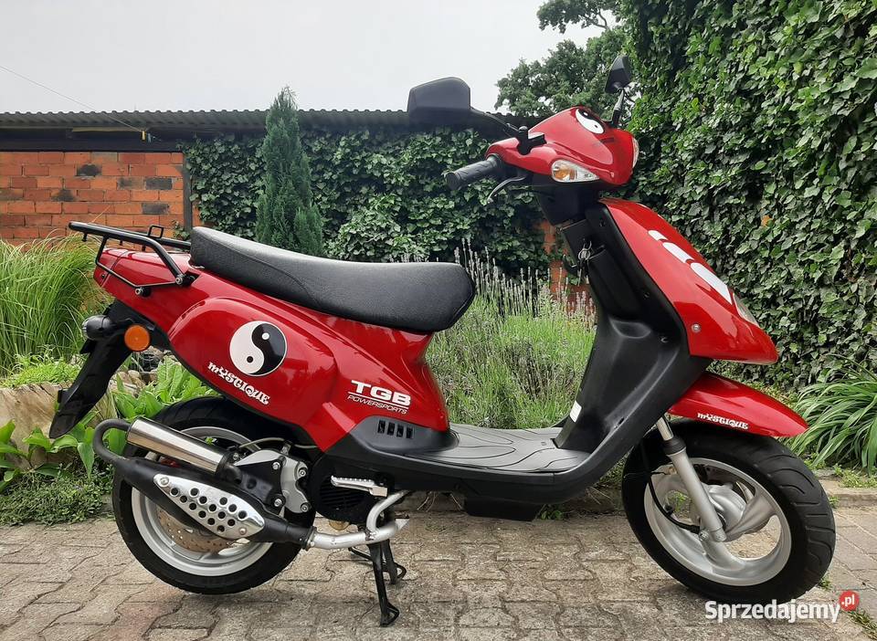 nowy skuter TGB Mystique 50ccm 2t 2009r 1wł 5171km wielkopolskie Tuczno sprzedam