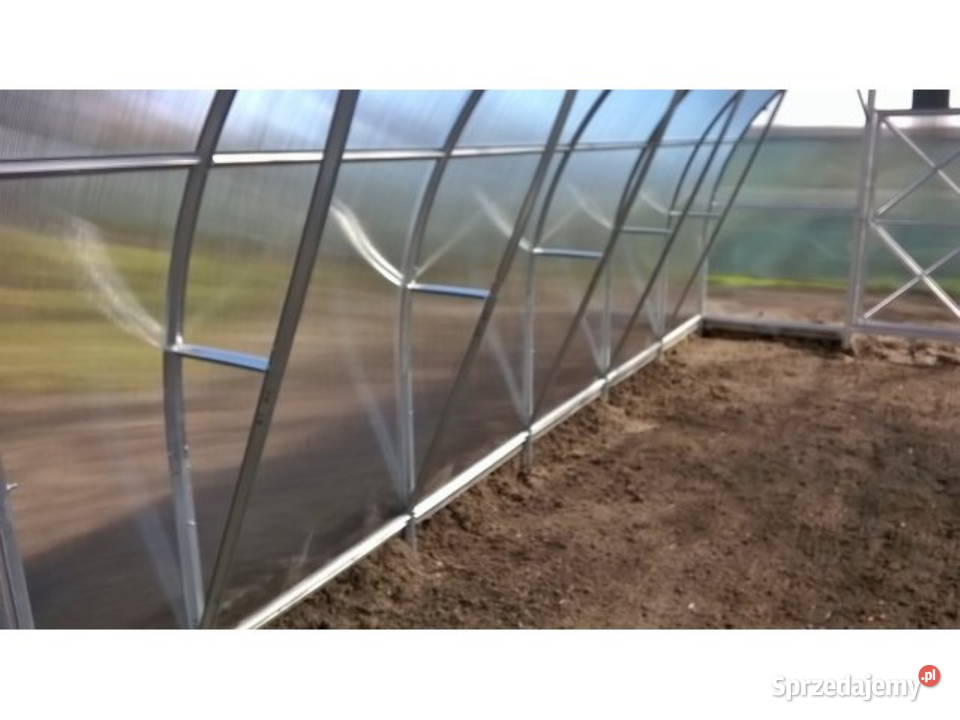 Wytrzymała szklarnia 3x6m