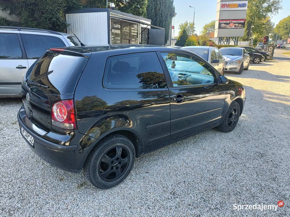 VW polo na dużej lampie ładna czarna do jazdy z 55KM dolnośląskie Kłodzko sprzedam