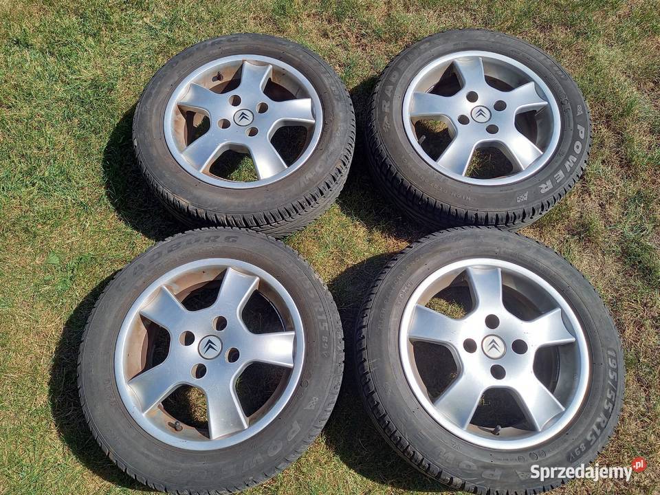Alufelgi Citroen 15 Samochodowe sprzedam