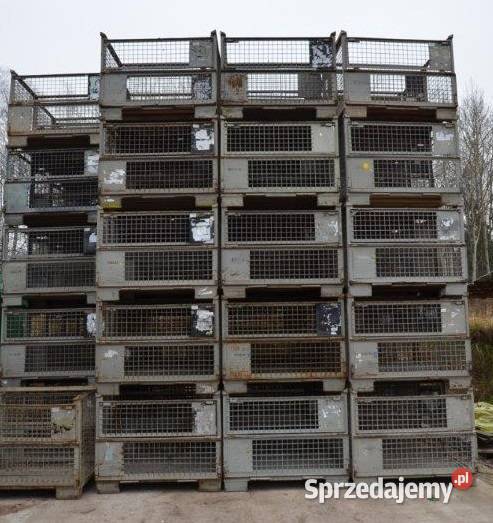 kosz Gitterbox pojemnik siatkowy używany UIC