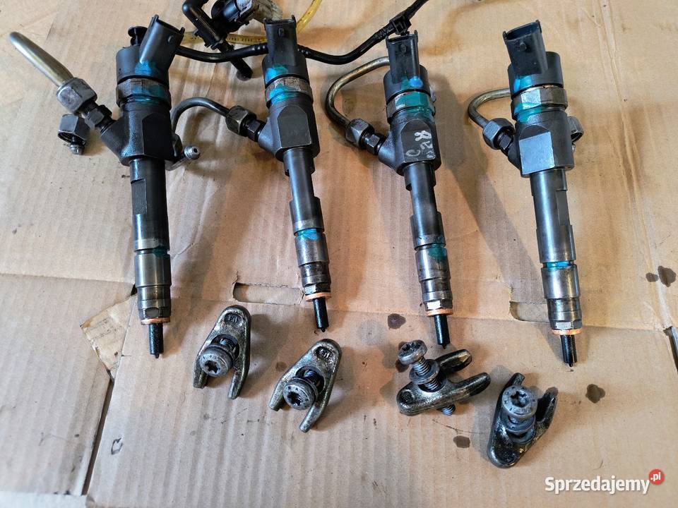 Wtryski 19dci 130 0445110280 sprawne stan Wtryskiwacze Dłużec sprzedam