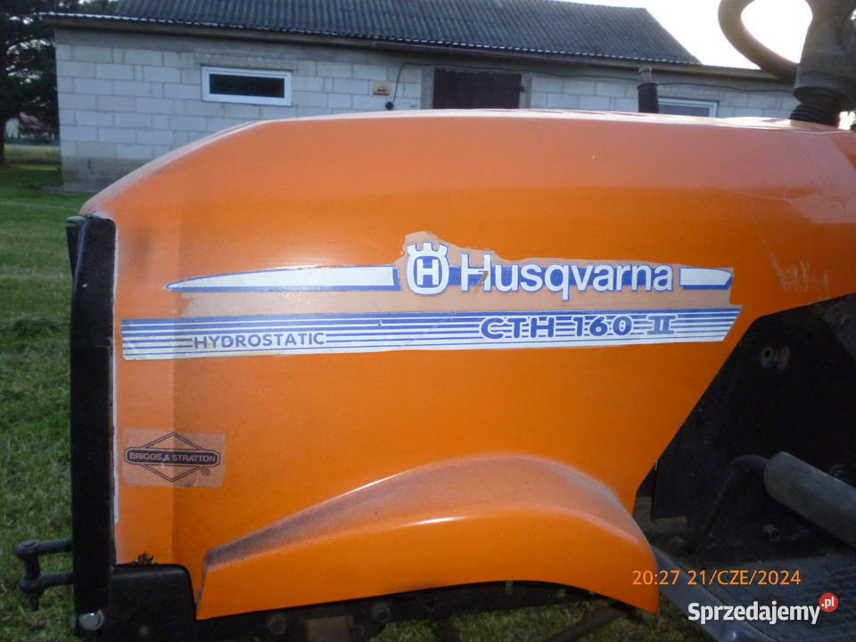 kosiarka traktorek huqwarna CT160