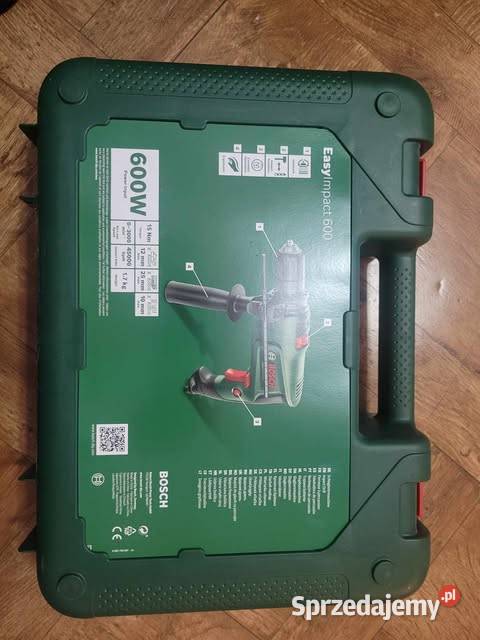 BOSCH WIERTARKA UDAROWA EasyImpact 600 WALIZKA dolnośląskie Bogatynia sprzedam