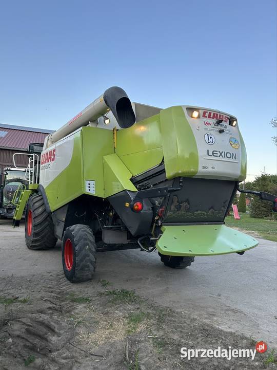 Claas lexion 520 mazowieckie Łysakowo