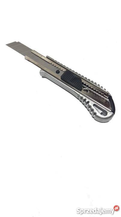 NÓŻYK do Tapet 18mm Metalowy Korpus ŁAMANE Ręczne Myślenice