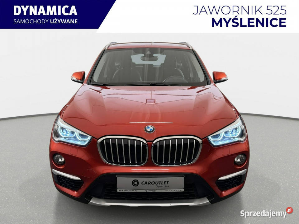 BMW X1 xdrive20d 190 automat 2019 r przebieg 108 wspomaganie kierownicy