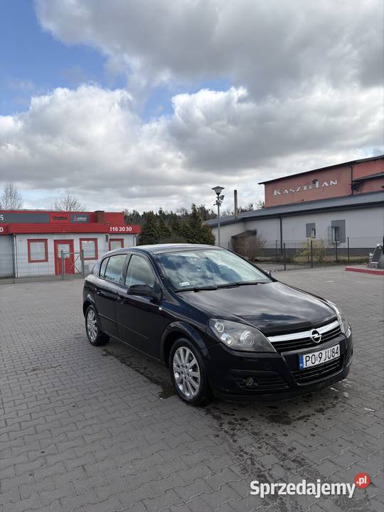 Opel Astra H 19 Cdti 2006 czarny Astra Trzcianka