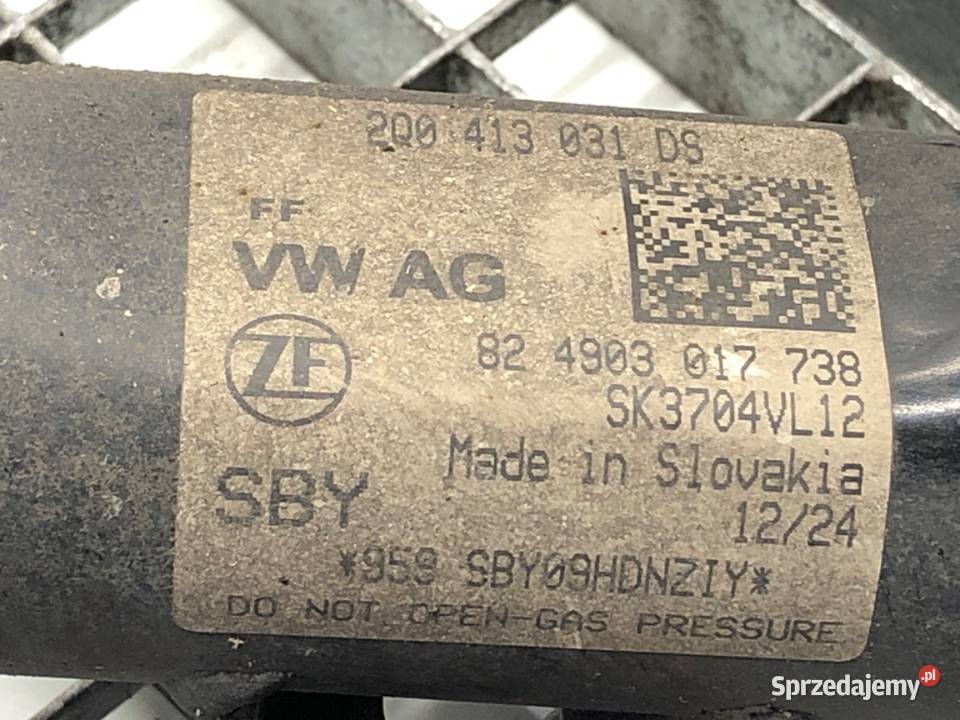 AMORTYZATOR PRAWY PRZÓD ZE SPRĘŻYNĄ SKODA KAMIQ