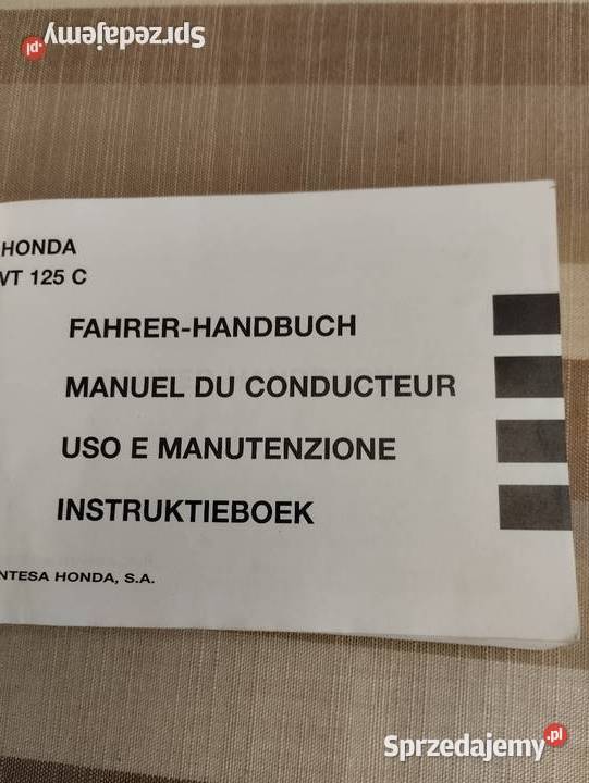 Instrukcja obsługi motocykle Ostrowiec Świętokrzyski