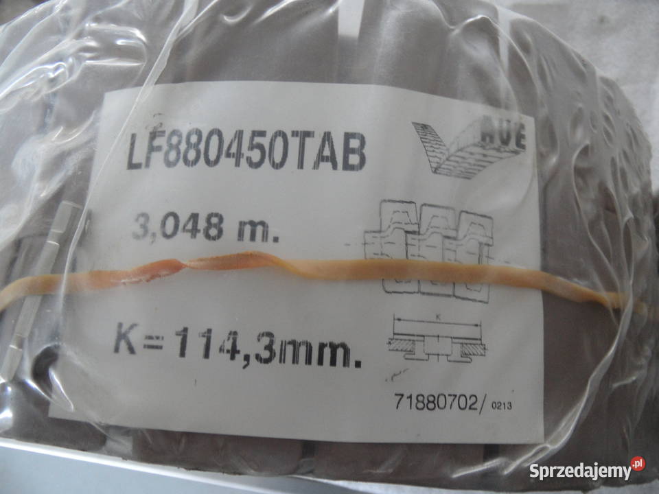 Plastikowy łańcuch płytkowy Rexnord seria 880 Olsztyn