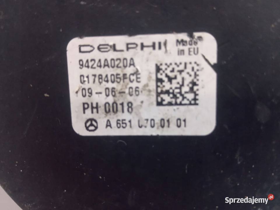 POMPA WTRYSKOWA MERCEDES C W204 E W212 22 CDI Nowy Tomyśl