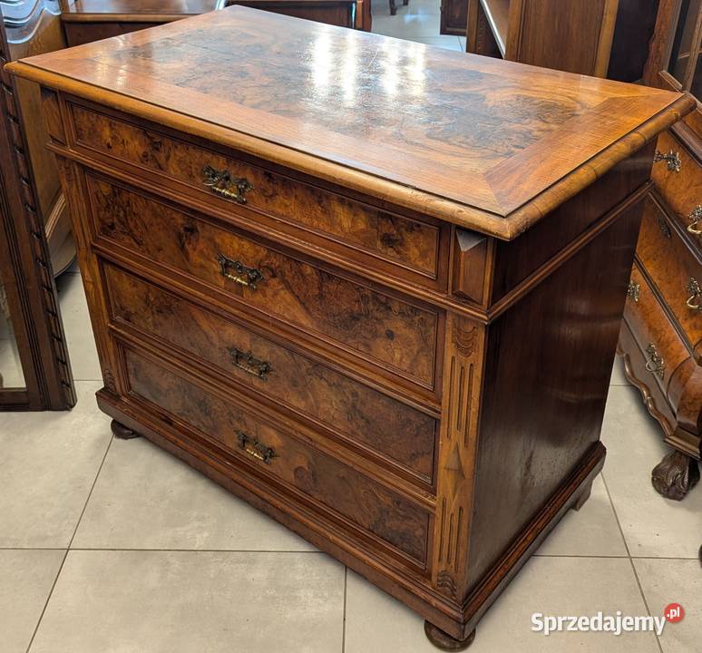 Piękna komoda czeczota orzechsklep Dąbrowa