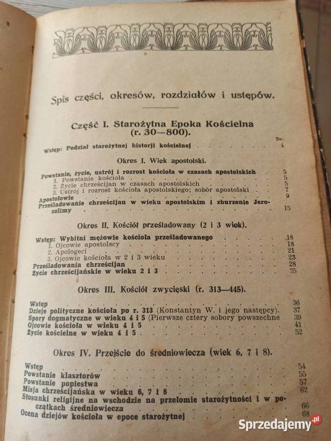 Zarys Historii Kościoła Chrześcijańskiego