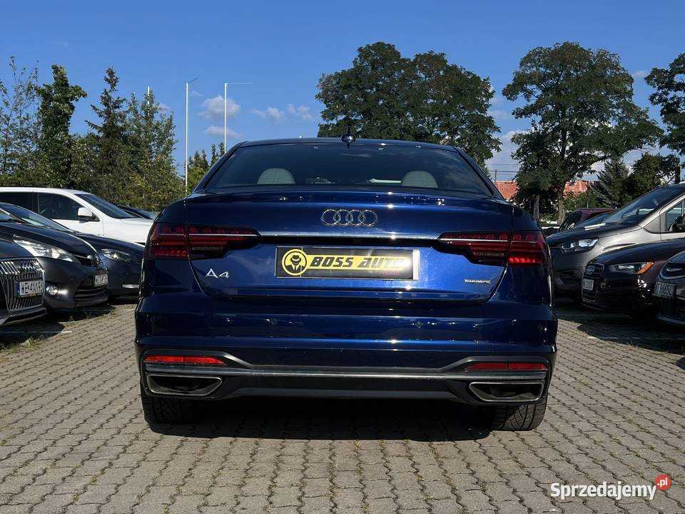 Audi A4 2020 elektrycznie ustawiane fotele