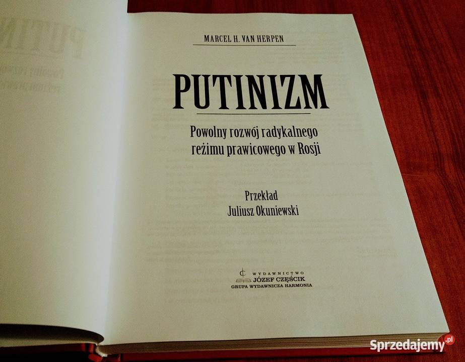 Putinizm powolny rozwój radykalnego reżimu sprzedam