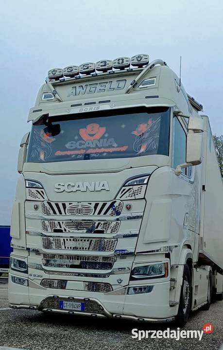 SCANIA NEXT GEN BREWKI RZESY LED NEXT GEN TUNING ciężarowe Spoilery Otwock