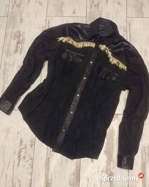 Koszula western country skóra naturalna cieleca opolskie Opole