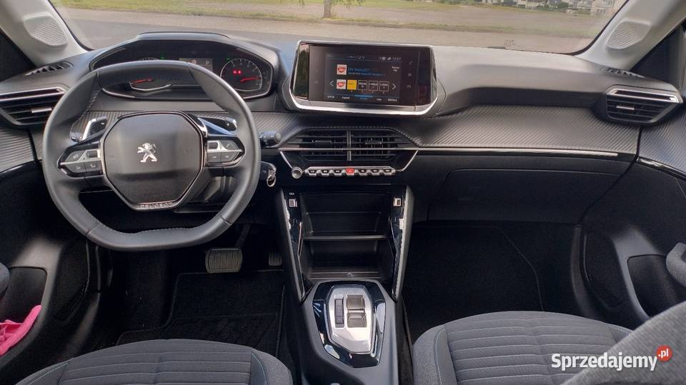 Peugeot 208 Automat super stan niski przebieg wielofunkcyjna kierownica śląskie Bielsko-Biała