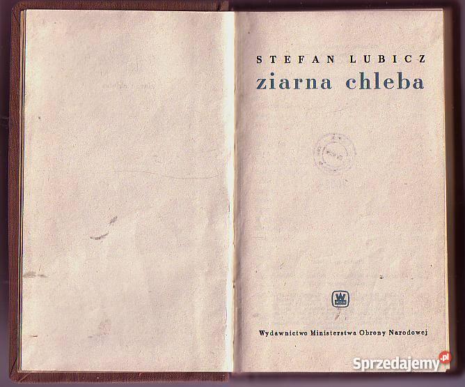 5262 ZIARNA CHLEBA STEFAN LUBICZ małopolskie Czyrna