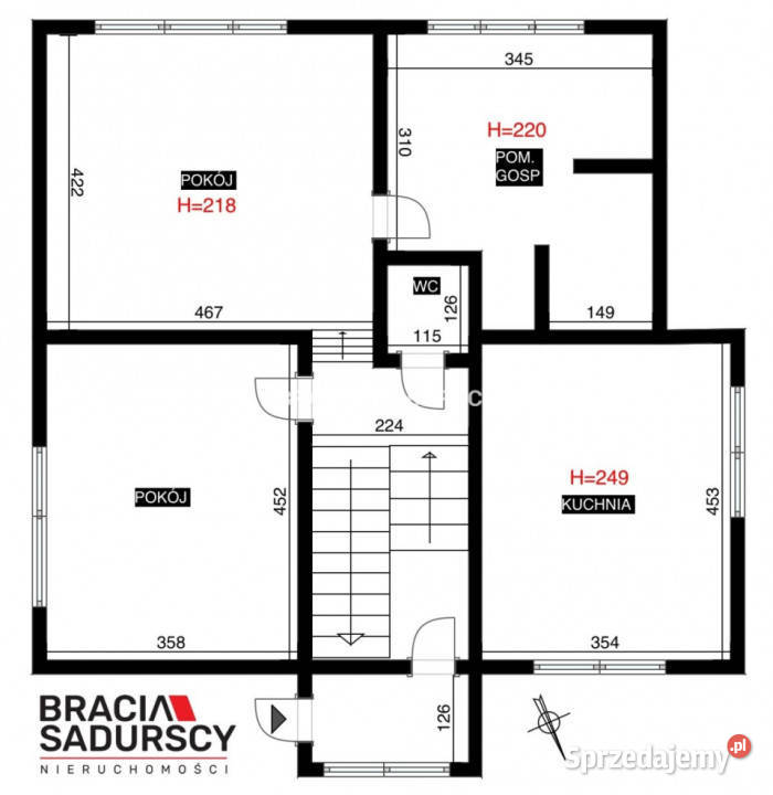 Dom 275m2 Libertów utwardzona