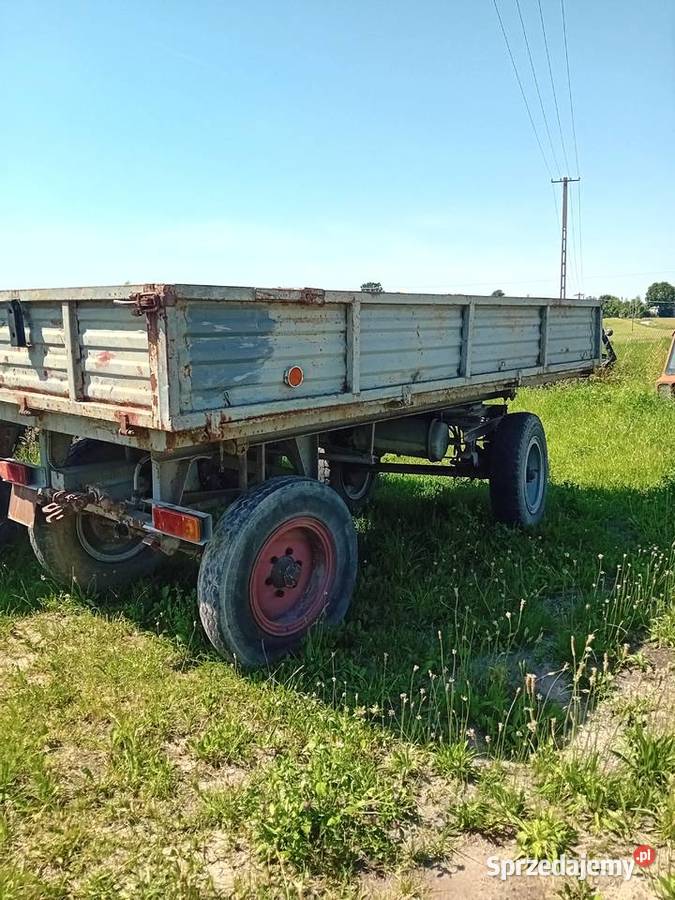Przyczepa wywrotka D732 nieuszkodzony Brodnica