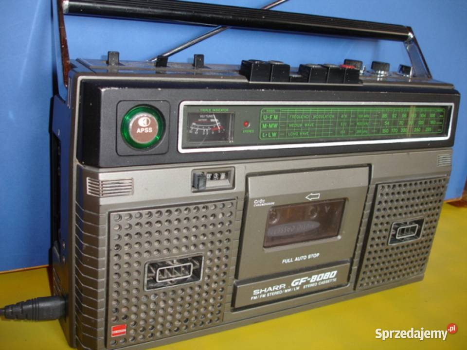 Radiomagnetofon SHARP GF8080 lubuskie Zielona Góra