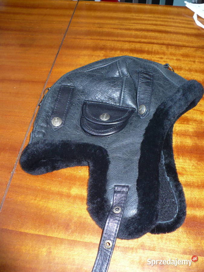 Czapa pilotka x 2 sztuki Moda i Styl Lubin sprzedam