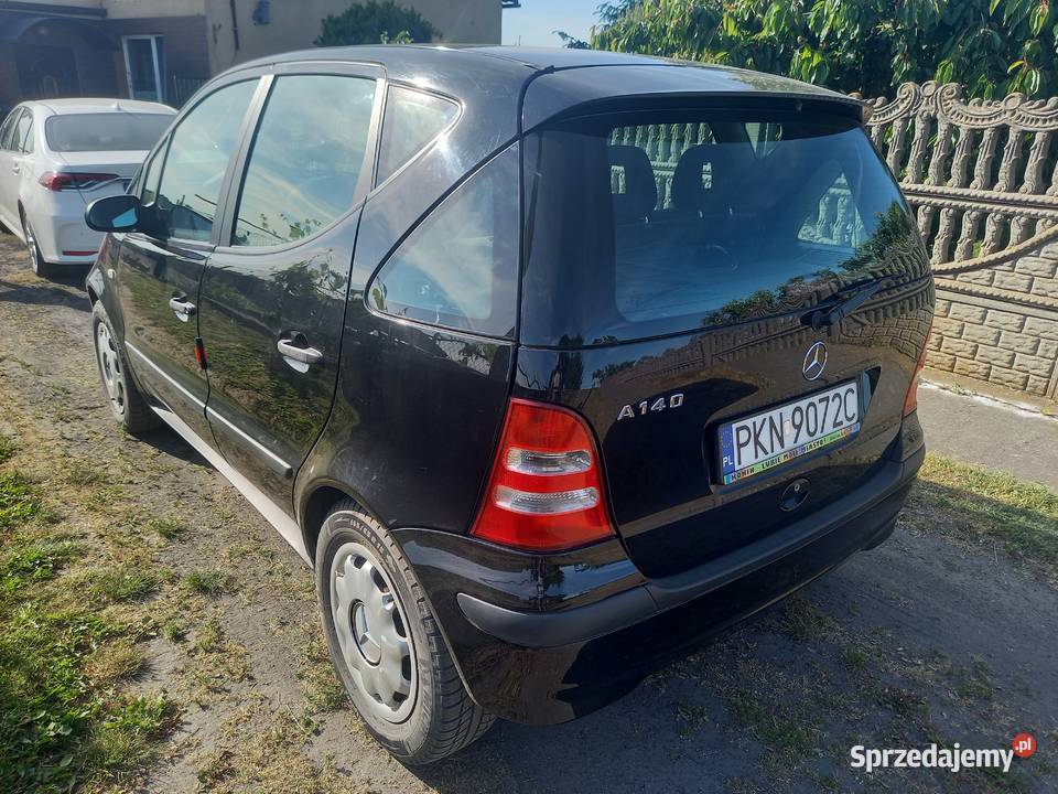 Mercedes A 140 benzyna garażowany Strzelno