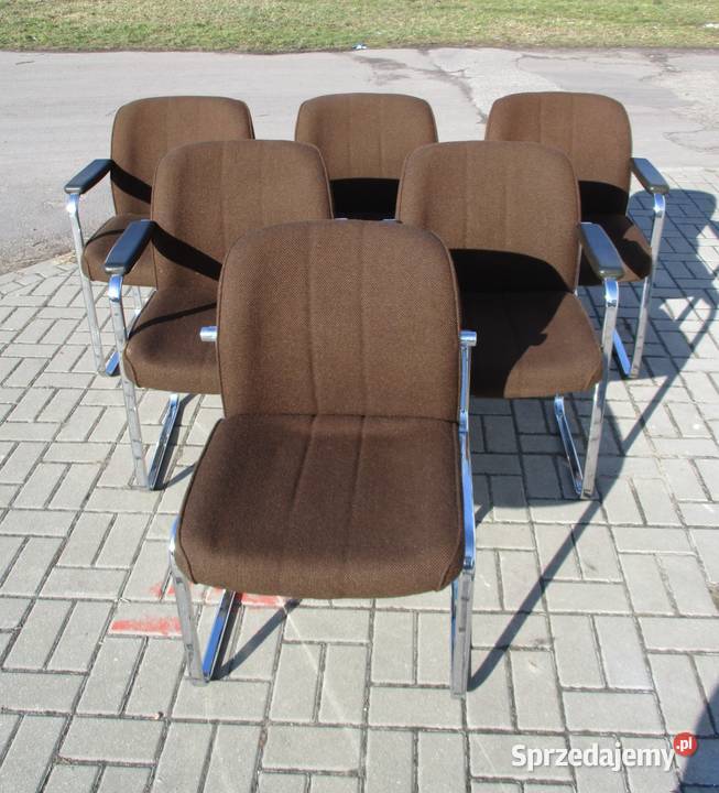Komplet krzeseł Rder Shne Niemcy lata 70 Lublin