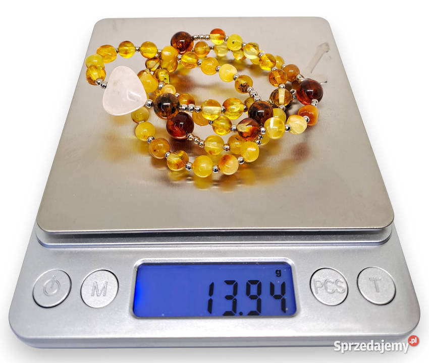 Różaniec z bursztynu BURSZTYN BAŁTYCKI 1689 Warszawa