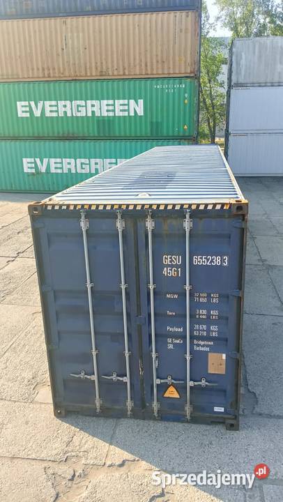 Kontener morski 12 metrowy 40 HC sprzedamToruń Magazynowanie kujawsko-pomorskie